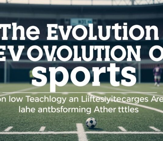 The Evolution of Sports: How Technology and Lifestyle Changes Are Reshaping Athletics The Evolution of Sports: How Technology and Lifestyle Changes Are Transforming Athletics