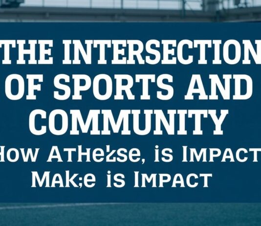 The Intersection of Sports and Community: How Athletes Make a Difference The Intersection of Sports and Community: How Athletes Make an Impact