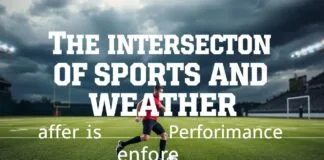 The Intersection of Sports and Weather: How Meteorology Impacts Athletic Performance The Intersection of Sports and Weather: How Meteorology Affects Athletic Performance