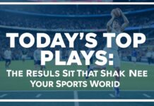 Today’s Top Plays: The Results That Shook the Sports World Today's Top Plays: The Results That Shook the Sports World