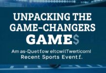 Unpacking the Game-Changers: A Deep Dive into Recent Sports Events Unpacking the Game-Changers: An In-Depth Look at Recent Sports Events